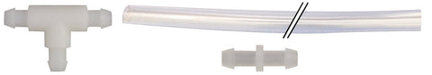 TUYAU LAVE-GLACE Ø 4 mm L = 1,80 M PVC CRISTAL AVEC RACCORDS (ref2274)
