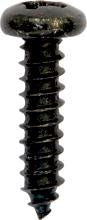 VIS À TÔLE TÊTE CYLINDRIQUE BOMBÉE POZI ZN NOIR ST 3,9 X 16 mm DIN 7981 (ref685)