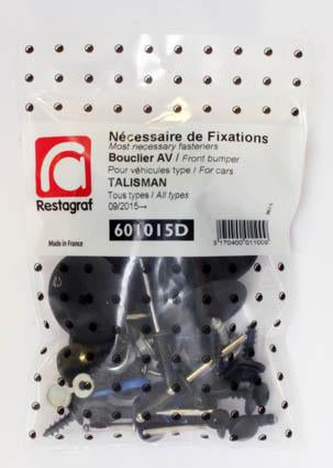 NECESSAIRE DE FIXATIONS POUR BOUCLIER AV TALISMAN Tous modèles 09.2015 →