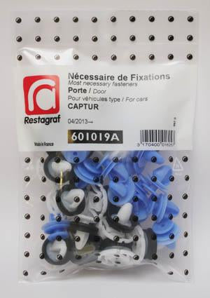 NECESSAIRE DE FIXATIONS POUR PORTE CAPTUR Tous modèles 04. 2013 →