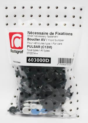 NECESSAIRE DE FIXATIONS POUR BOUCLIER AV PULSAR Tous modèles 07.2014 →