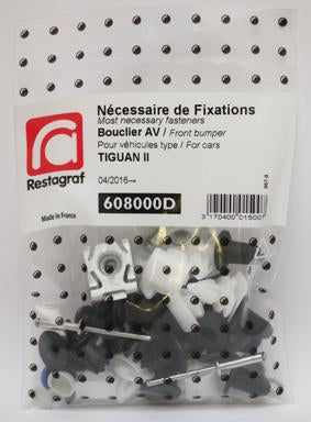 NECESSAIRE DE FIXATIONS POUR BOUCLIER AV TIGUAN II Tous modèles 04.2016 →