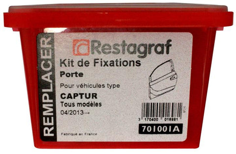 KIT DE FIXATIONS POUR PORTE CAPTUR Tous modèles 04. 2013 →